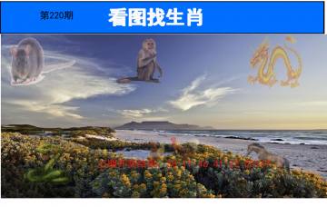 看图找生肖 220期